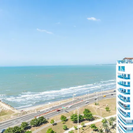 Cb1528 | Balcón Lounge Vista Al Mar 15 Piso
