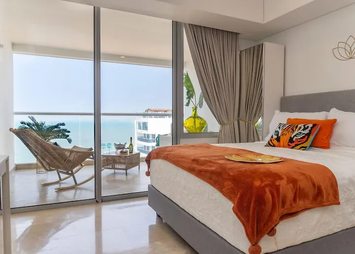 Cb1528 Hermosa Suite - Loft Frente Al Mar Crespo