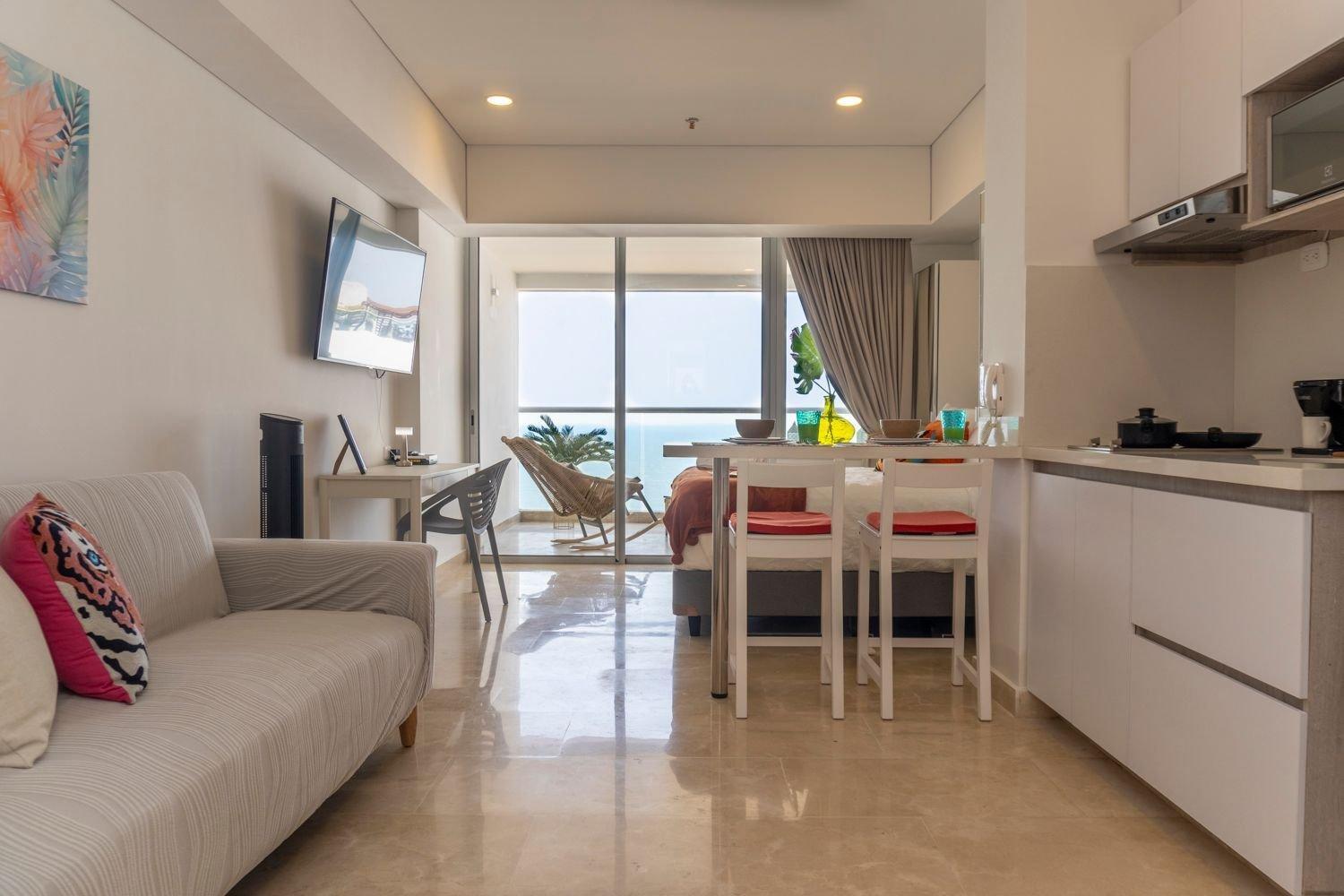 Cb1528 Hermosa - Loft Frente Al Mar Crespo