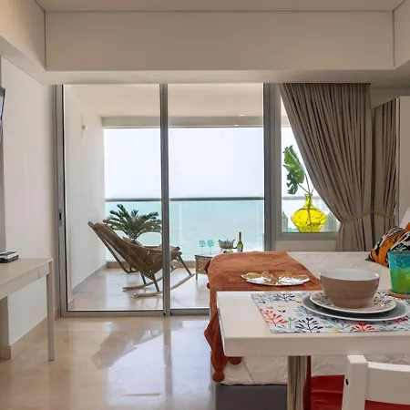 Cb1528 | Balcon Lounge Vista Al Mar 15 Piso Apartment Cartagena
