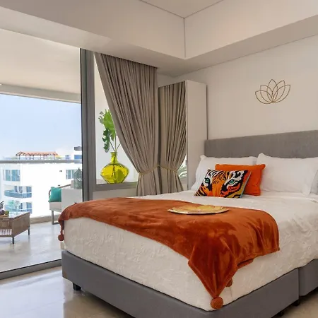 Cb1528 | Balcon Lounge Vista Al Mar 15 Piso * Cartagena