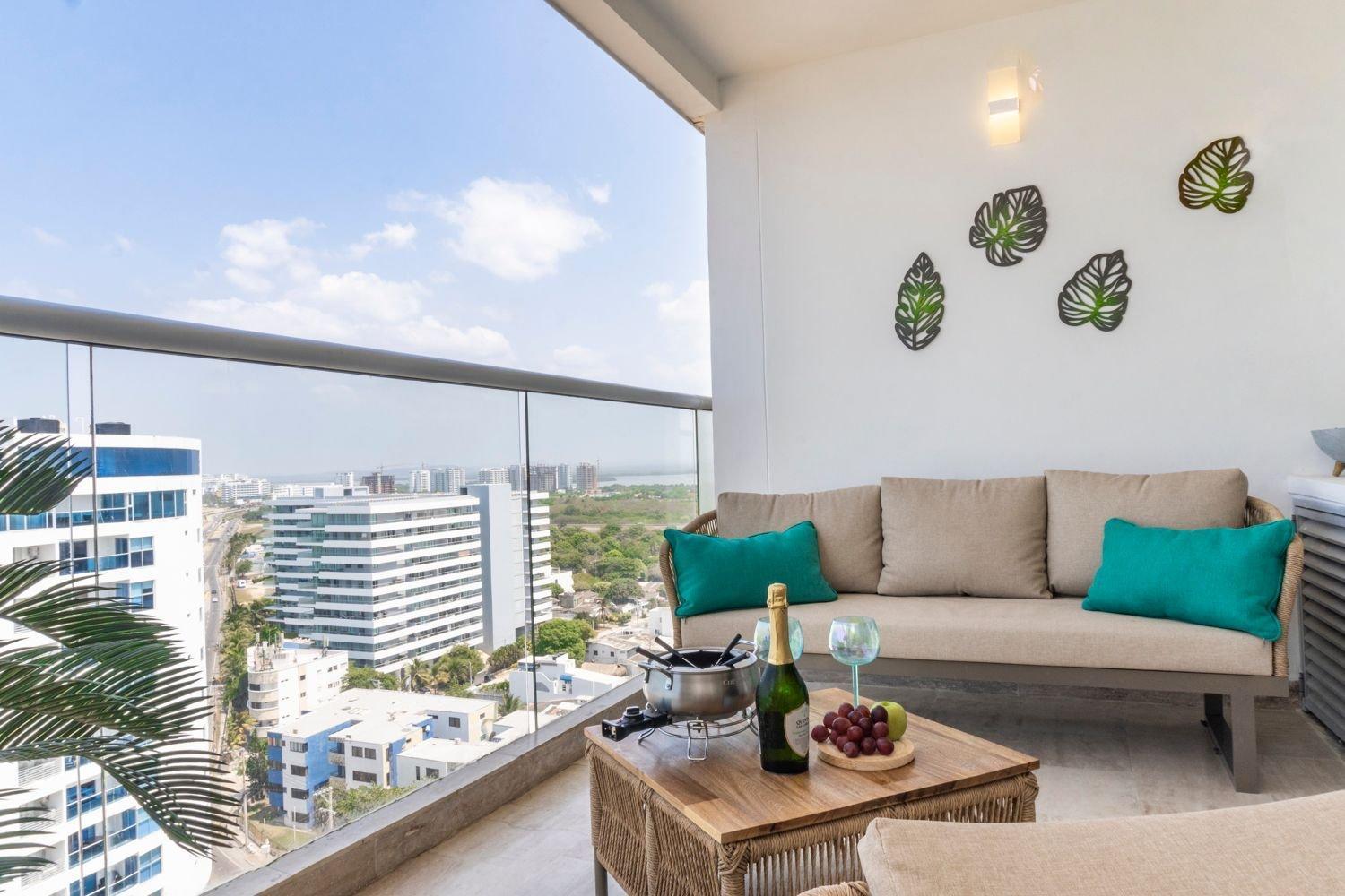 Apartment Cb1528 Hermosa - Loft Frente Al Mar Crespo *